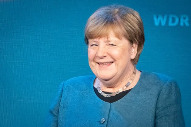 Former German Chancellor Angela Merkel at the WDR Europaforum as part of the re publica 2026 digital conference re publica 2026 in Berlin, Berlin Berlin Germany Event location STATION