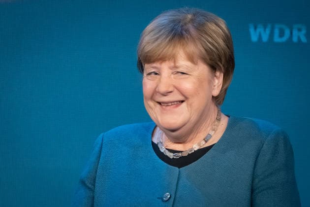 Former German Chancellor Angela Merkel at the WDR Europaforum as part of the re publica 2026 digital conference re publica 2026 in Berlin, Berlin Berlin Germany Event location STATION