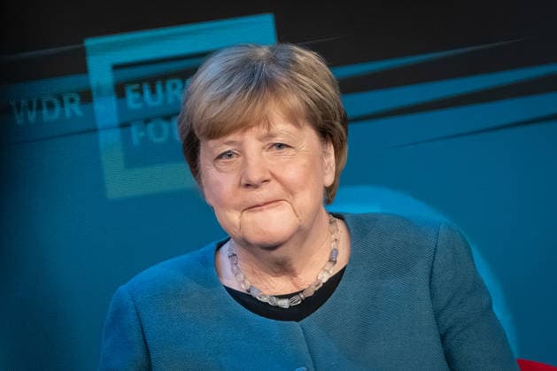 Former German Chancellor Angela Merkel at the WDR Europaforum as part of the re publica 2026 digital conference re publica 2026 in Berlin, Berlin Berlin Germany Event location STATION