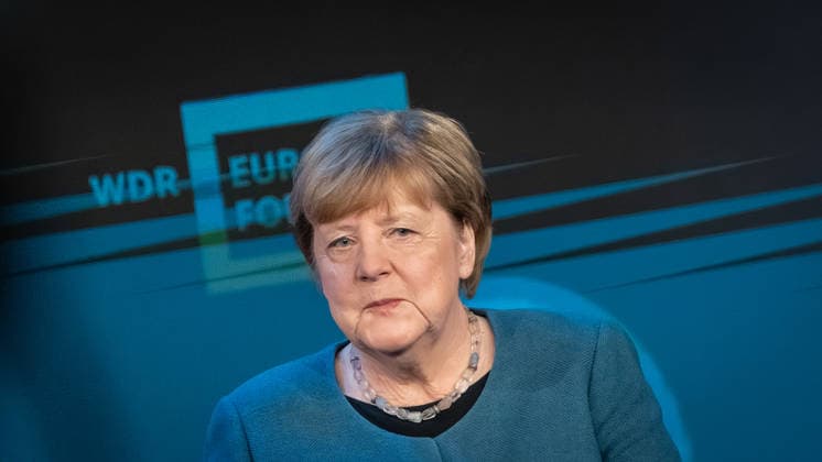 Former German Chancellor Angela Merkel at the WDR Europaforum as part of the re publica 2026 digital conference re publica 2026 in Berlin, Berlin Berlin Germany Event location STATION