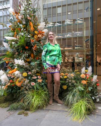. 18 05 2026. London, United Kingdom. Chelsea in Bloom. Produced by Cadogan, in association with the Royal Horticultural Society (RHS), the world class alternative floral art show is back for its 21st anniversary, transforming the streets of Chelsea from 18-24 May, with breathtaking displays made of fresh flowers.  xMartynxWheatleyx xi-Imagesx IIM-26781-0011