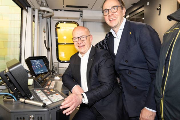 Kai Wegner, Governing Mayor BVG celebrates new fleet for the Berlin underground lines U5 and U9, on 18 05 2026 in Berlin, U Bahn Alexander Platz , Germany