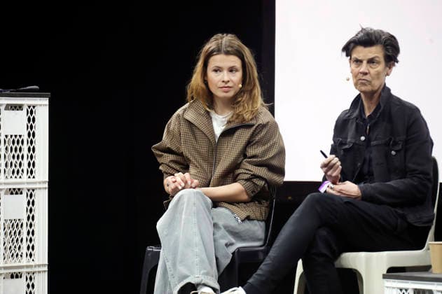 Luisa Neubauer at the talk on Stage 2 at the re publica 2026 digital trade fair at Station Berlin Berlin, 18 05 2026 Foto:xAgenturxWehnertx xGränzdörferx xFuturexImagex neubauer_6517