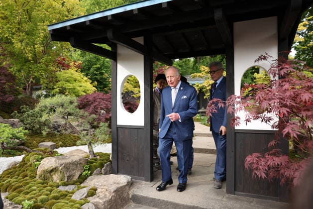 . 18 05 2026. London, United Kingdom. King Charles III and Queen Camilla at the Chelsea Flower Show in London.  xPoolx xi-Imagesx IIM-26784-0012