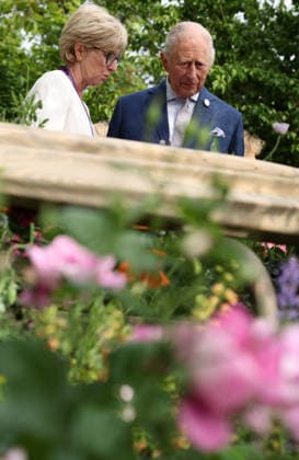 . 18 05 2026. London, United Kingdom. King Charles III and Queen Camilla at the Chelsea Flower Show in London.  xPoolx xi-Imagesx IIM-26784-0017