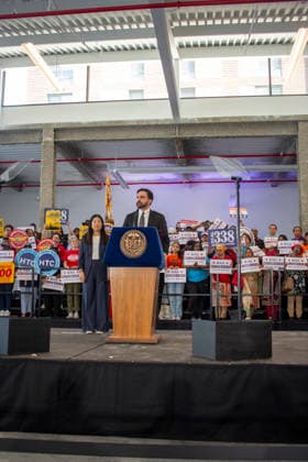 May 18, 2026, Bronx, New York, USA: New York City s next city-run grocery store will be in the Bronx, Mayor Mamdani announced today, at a location previously used as a juvenile detention facility. Bronx USA - ZUMAm57_ 20260518_zaf_m57_034 Copyright: xJohnxMarshallxMantelx