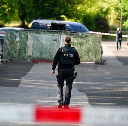 19 05 2026, xpsx, local Hanau murder of woman, v l murder August Schärtner Straße, Hanau Hessen Germany DEU