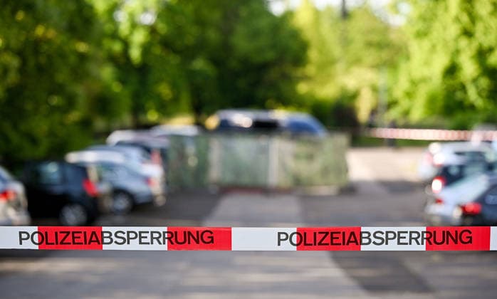 19 05 2026, xpsx, local Hanau murder of woman, v l murder August Schärtner Straße, Hanau Hessen Germany DEU