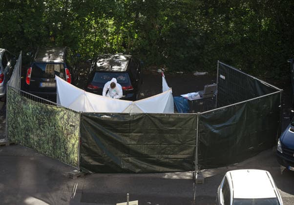 19 05 2026, xpsx, local Hanau murder of woman, v l murder August Schärtner Straße, Hanau Hessen Germany DEU