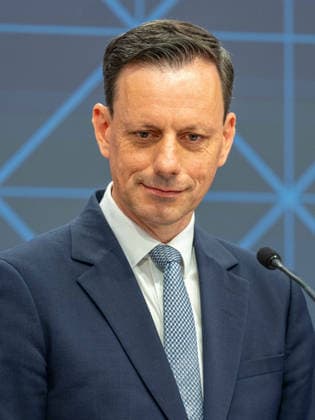 20260519 Pressekonferenz mit den Klubobleuten der Regierungsfraktionen zur Plenarvorschau WIEN, OESTERREICH - MAI 19: Abgeordneter zum Nationalrat und Klubobmann Ernst Goedl (OeVP) bei der Pressekonferenz - mit den Klubobleuten der Regierungsfraktionen zur Plenarvorschau im Parlament am 19. Mai 2026 in Wien, Oesterreich. 260519_SEPA_10_016 Copyright: xMichaelxIndrax SEPAxMedia