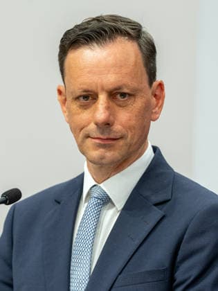 20260519 Pressekonferenz mit den Klubobleuten der Regierungsfraktionen zur Plenarvorschau WIEN, OESTERREICH - MAI 19: Abgeordneter zum Nationalrat und Klubobmann Ernst Goedl (OeVP) bei der Pressekonferenz - mit den Klubobleuten der Regierungsfraktionen zur Plenarvorschau im Parlament am 19. Mai 2026 in Wien, Oesterreich. 260519_SEPA_10_020 Copyright: xMichaelxIndrax SEPAxMedia