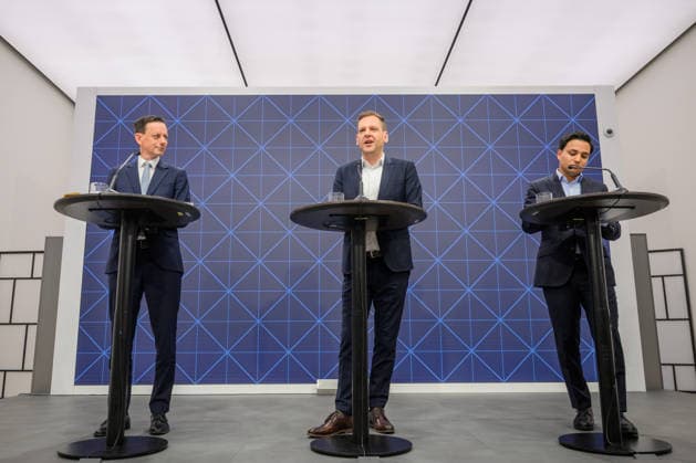 photonews at Wien, 19 05 2026 Ahead of tomorrows National Council meeting on 20 May, the governments parliamentary group leaders invite you to a preview of the agenda PHOTO ÖVP parliamentary gr