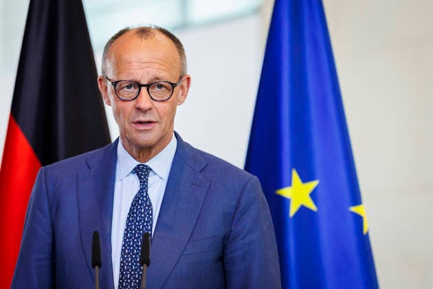 Friedrich Merz CDU , Federal Chancellor, taken during a press conference at the Federal Chancellery in Berlin, 19 05 2026 Berlin Germany Copyright: xAmreixSchulzx