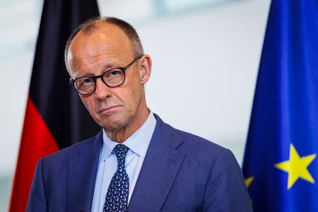 Friedrich Merz CDU , Federal Chancellor, taken during a press conference at the Federal Chancellery in Berlin, 19 05 2026 Berlin Germany Copyright: xAmreixSchulzx