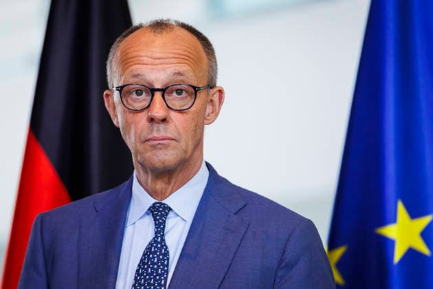 Friedrich Merz CDU , Federal Chancellor, taken during a press conference at the Federal Chancellery in Berlin, 19 05 2026 Berlin Germany Copyright: xAmreixSchulzx