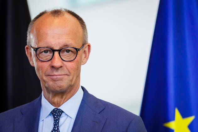 Friedrich Merz CDU , Federal Chancellor, taken during a press conference at the Federal Chancellery in Berlin, 19 05 2026 Berlin Germany Copyright: xAmreixSchulzx
