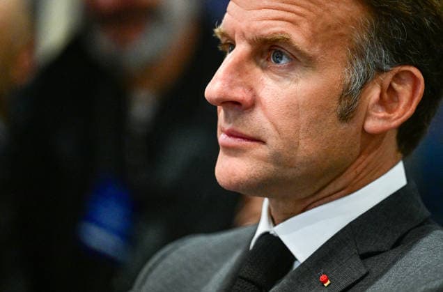 President Macron At REuse Economy Expo - Paris French President Emmanuel Macron visits the REuse Economy fair at Porte de Versailles exhibition centre in Paris, France, on May 19, 2026. Photo by Christian Liewig Pool ABACAPRESS.COM Paris France  Copyright: xLiewigxChristian Pool ABACAx