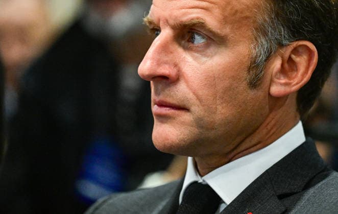 President Macron At REuse Economy Expo - Paris French President Emmanuel Macron visits the REuse Economy fair at Porte de Versailles exhibition centre in Paris, France, on May 19, 2026. Photo by Christian Liewig Pool ABACAPRESS.COM Paris France  Copyright: xLiewigxChristian Pool ABACAx