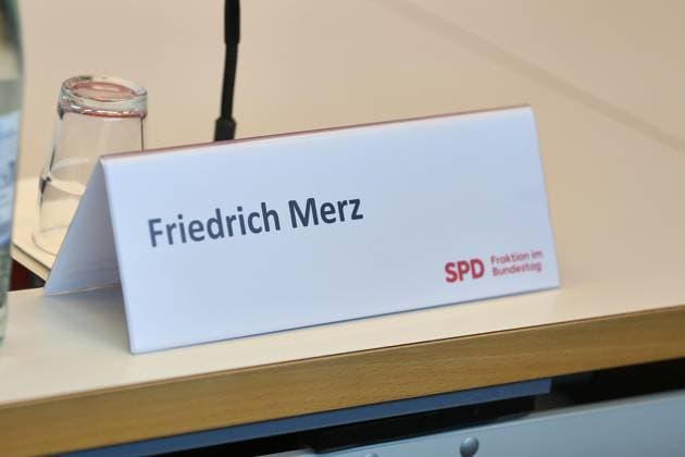 Berlin, Germany, 19 05 2026 German Bundestag SPD parliamentary group meeting A name reed for CDU leader and Federal Chancellor Friedrich Merz CDU Copyright: xdtsxNachrichtenagenturx dts_119533