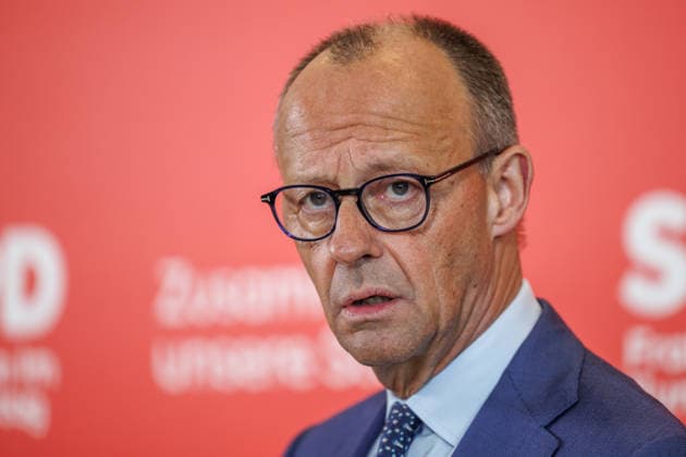 Statement SPD Federal Chancellor Friedrich Merz CDU and Matthias Miersch SPD before the parliamentary group meeting on 19 05 26 in Berlin Berlin Berlin Germany Reichstag