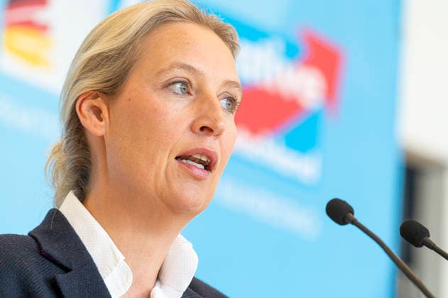Alice Weidel EUR, Germany, Berlin, 19 05 2026 Press statement by Alice Weidel Co-Chairwoman of the AfD parliamentary group in the Bundestag