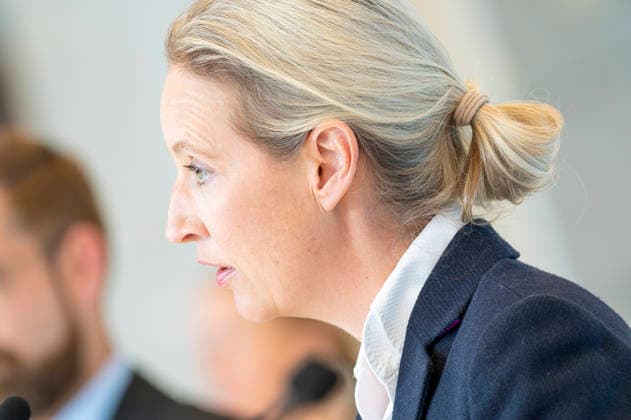Alice Weidel EUR, Germany, Berlin, 19 05 2026 Press statement by Alice Weidel Co-Chairwoman of the AfD parliamentary group in the Bundestag