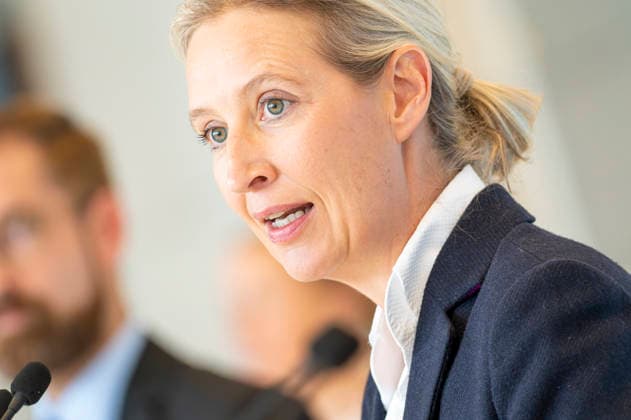 Alice Weidel EUR, Germany, Berlin, 19 05 2026 Press statement by Alice Weidel Co-Chairwoman of the AfD parliamentary group in the Bundestag