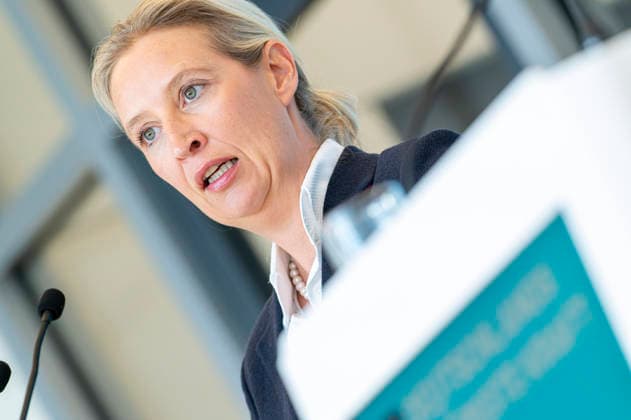 Alice Weidel EUR, Germany, Berlin, 19 05 2026 Press statement by Alice Weidel Co-Chairwoman of the AfD parliamentary group in the Bundestag