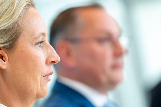 Alice Weidel EUR, Germany, Berlin, 19 05 2026 Press statement by Alice Weidel Co-Chairwoman of the AfD parliamentary group in the Bundestag
