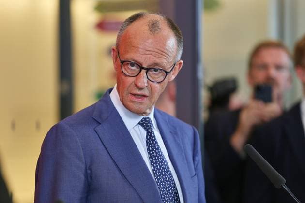 Berlin, Germany, 19 05 2026 German Bundestag SPD parliamentary group meeting CDU leader and Federal Chancellor Friedrich Merz CDU is a guest and speaks at a statement Copyright: xdtsxNachrichtenagenturx dts_119551