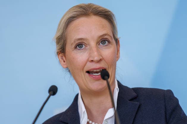 Statement AfD Alice Weidel AfD , at a statement of the AfD on 19 05 26 in Berlin Berlin Germany Reichstag