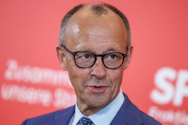 Statement SPD Federal Chancellor Friedrich Merz CDU before the parliamentary group meeting on 19 05 26 in Berlin Berlin Berlin Germany Reichstag