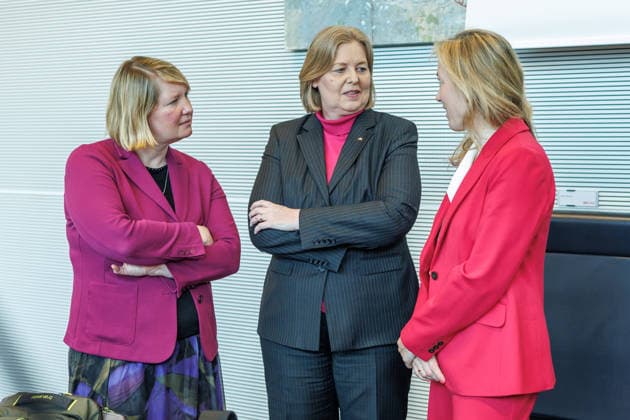 Statement SPD Baerbel Bas SPD , Federal Minister for Labor and Social Affairs, before the parliamentary group meeting on 19 05 26 in Berlin Berlin Berlin Germany Reichstag
