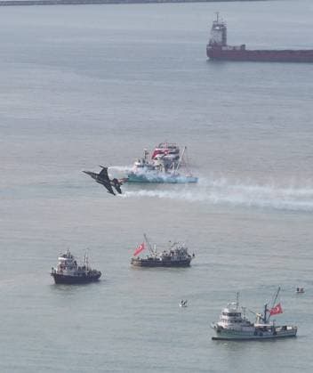 Turkiye marks 19th May Commemoration of Ataturk, Youth and Sports Day SAMSUN, TURKIYE - MAY 19: SOLOTURK, the Turkish Air Force s aerobatic team, performs during the 19 May Commemoration of Ataturk, Youth and Sports Day in Samsun, Turkiye on May 19, 2026. Recep Bilek Anadolu Samsun Turkey. Editorial use only. Please get in touch for any other usage.  Copyright: x2026xAnadoluxRecepxBilekx