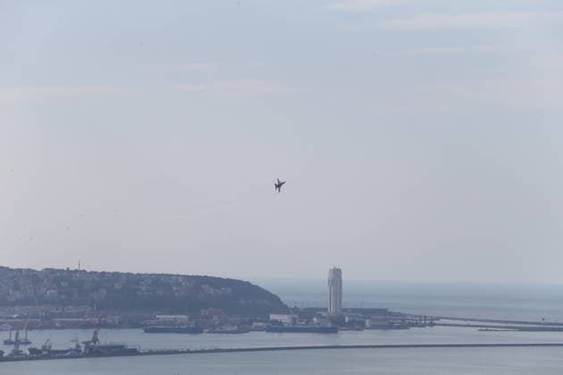 Turkiye marks 19th May Commemoration of Ataturk, Youth and Sports Day SAMSUN, TURKIYE - MAY 19: SOLOTURK, the Turkish Air Force s aerobatic team, performs during the 19 May Commemoration of Ataturk, Youth and Sports Day in Samsun, Turkiye on May 19, 2026. Recep Bilek Anadolu Samsun Turkey. Editorial use only. Please get in touch for any other usage.  Copyright: x2026xAnadoluxRecepxBilekx