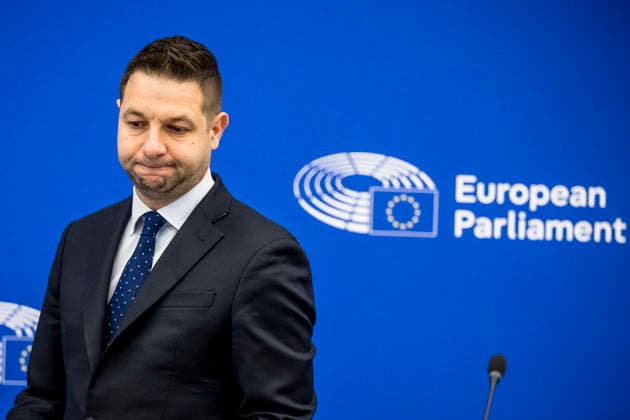 May 19, 2026: Patryk Jaki, Co-chair of the European Conservatives and Reformists (ECR) group, attend a briefing at the European Parliament in Strasbourg, France, 19.05.2026. . - ZUMAw80_ 20260519_faf_w80_019 Copyright: xWiktorxDabkowskix