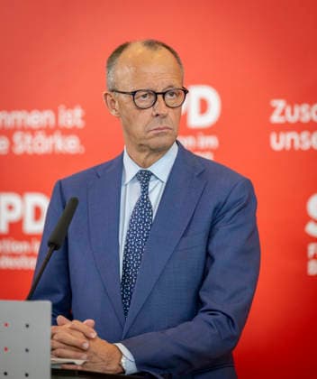 Friedrich Merz CDU , Federal Chancellor in the German Bundestag, taken before the SPD parliamentary group meeting in Berlin, 19 05 2026 Berlin Germany Copyright: xYonaxElsnerx