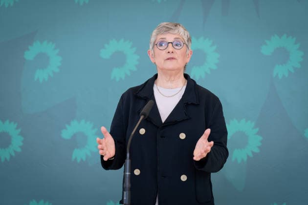 Press statement, Bündnis 90 Die Grünen, Britta Haßelmann Press statement, Reichstag building, Bundestag parliamentary group, Bündnis 90 Die Grünen, Chairwoman, Britta Haßelmann Berlin Berlin GER