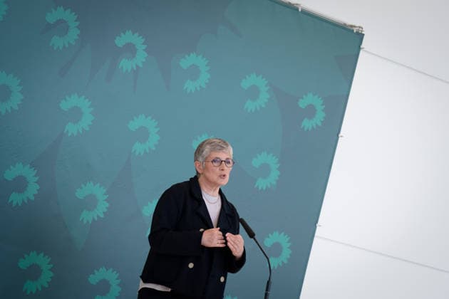 Press statement, Bündnis 90 Die Grünen, Britta Haßelmann Press statement, Reichstag building, Bundestag parliamentary group, Bündnis 90 Die Grünen, Chairwoman, Britta Haßelmann Berlin Berlin GER