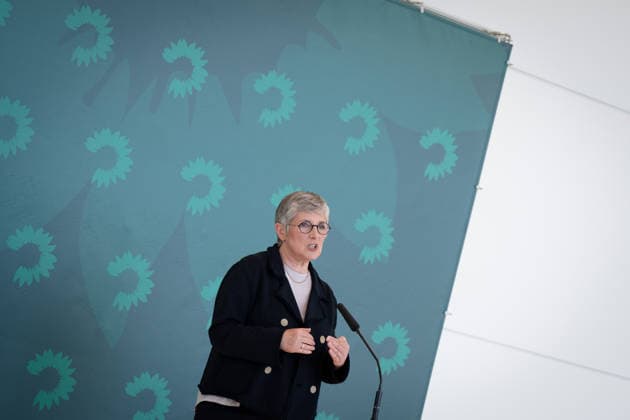 Press statement, Bündnis 90 Die Grünen, Britta Haßelmann Press statement, Reichstag building, Bundestag parliamentary group, Bündnis 90 Die Grünen, Chairwoman, Britta Haßelmann Berlin Berlin GER