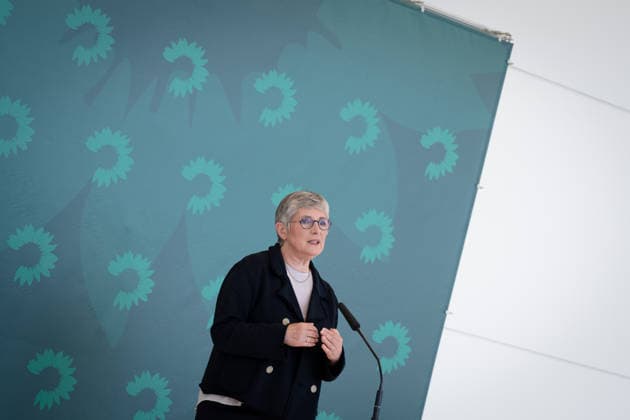 Press statement, Bündnis 90 Die Grünen, Britta Haßelmann Press statement, Reichstag building, Bundestag parliamentary group, Bündnis 90 Die Grünen, Chairwoman, Britta Haßelmann Berlin Berlin GER
