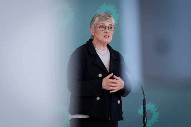 Press statement, Bündnis 90 Die Grünen, Britta Haßelmann Press statement, Reichstag building, Bundestag parliamentary group, Bündnis 90 Die Grünen, Chairwoman, Britta Haßelmann Berlin Berlin GER