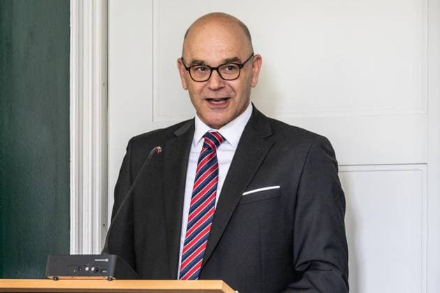 Amtseinführung von Tim Buschfort als neuer Direktor des Amtsgerichts ** NUR FÜR REDAKTIONELLE ZWECKE ** EDITORIAL USE ONLY **<p>19.05.2026 Feierliche Amtseinführung von Tim Buschfort als neuer Direktor des Amtsgerichts Tim Buschfort, Direktor des Amtsgerichtes Moers Deutschland NRW Moers Copyright: RainerxHoheisel Copyright: RainerxHoheisel doc85wyxjajlpe10h6rwdr9 ,EDITORIAL USE ONLY