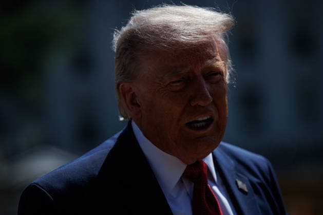 DC: U.S. President Donald Trump Speaks About New East Wing U.S. President Donald Trump speaks to the press about the new East Wing next to the construction site at the White House on May 19, 2026 in Washington, D.C. (Photo by Samuel Corum Pool ABACAPRESS.COM) Washington DC United States  Copyright: xPool ABACAx