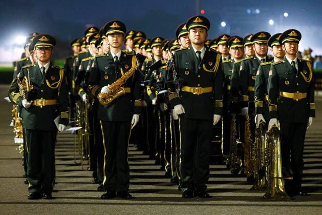 CHINA, BEIJING - MAY 19, 2026: Honour Guard soldiers are seen during a ceremony marking the arrival of Russia s President Putin at Beijing Capital International Airport (Shoudu). Russian President Putin s official visit to China coincides with the 25th anniversary of the Treaty of Good-Neighbourliness and Friendly Cooperation Between the People s Republic of China and the Russian Federation, which was signed on 16 July, 2001 Beijing China  - ZUMAt113 20260519_zaa_t113_550 Copyright: xVladimirxSmirnovx