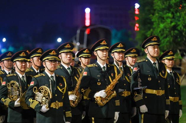 CHINA, BEIJING - MAY 19, 2026: Honour Guard soldiers are seen during a ceremony marking the arrival of Russia s President Putin at Beijing Capital International Airport (Shoudu). Russian President Putin s official visit to China coincides with the 25th anniversary of the Treaty of Good-Neighbourliness and Friendly Cooperation Between the People s Republic of China and the Russian Federation, which was signed on 16 July, 2001 Beijing China  - ZUMAt113 20260519_zaa_t113_544 Copyright: xVladimirxSmirnovx