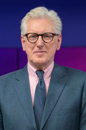 v l Theo Koll Journalist and presenter , GER, Berlin, Studio, as a guest on Maischberger, political talk show, TV, format, with presenter Sandra Maischberger, Das Erste, from Adlershof Am Studio 20, May 19, 2026, Copyright: HMBxMedia UwexKoch