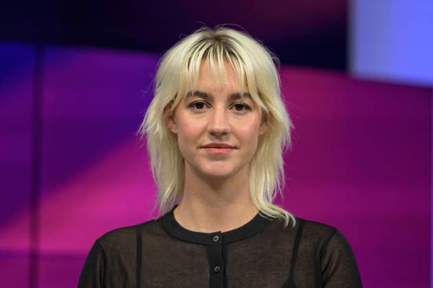 v l Victoria Reichelt Journalist , GER, Berlin, Studio, as a guest on Maischberger, political talk show, TV, format, with presenter Sandra Maischberger, Das Erste, from Adlershof Am Studio 20, May 19, 2026, Copyright: HMBxMedia UwexKoch