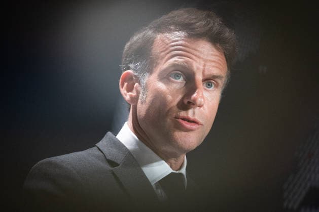 Emmanuel Macron attends the No Money for Terror conference - Paris French President Emmanuel Macron delivers a speech during the 5th No Money for Terror conference on the sidelines of the G7 finance ministers meeting aimed at cutting off financing of terrorism through organised crime, in Paris on May 19, 2026. Photo by Raphael Lafargue ABACAPRESS.COM Paris France  Copyright: xLafarguexRaphael ABACAx