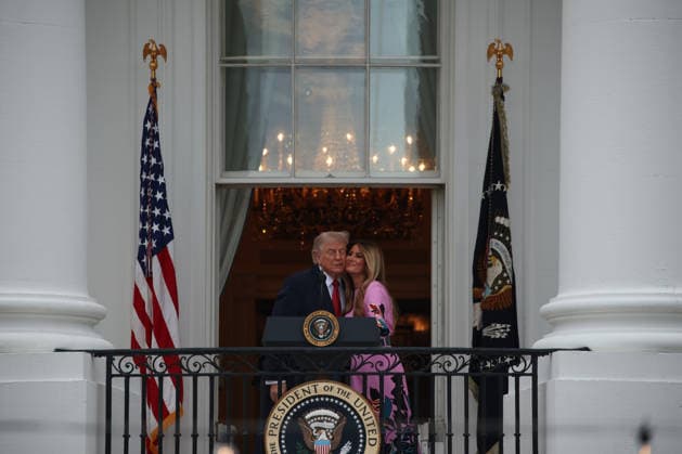 President Donald Trump and First Lady Melania Trump host members of congress for the Congressional Picnic on the South Lawn of the White House in Washington, DC on Tuesday, May 19, 2026.  WASP20260519152 SamuelxCorum